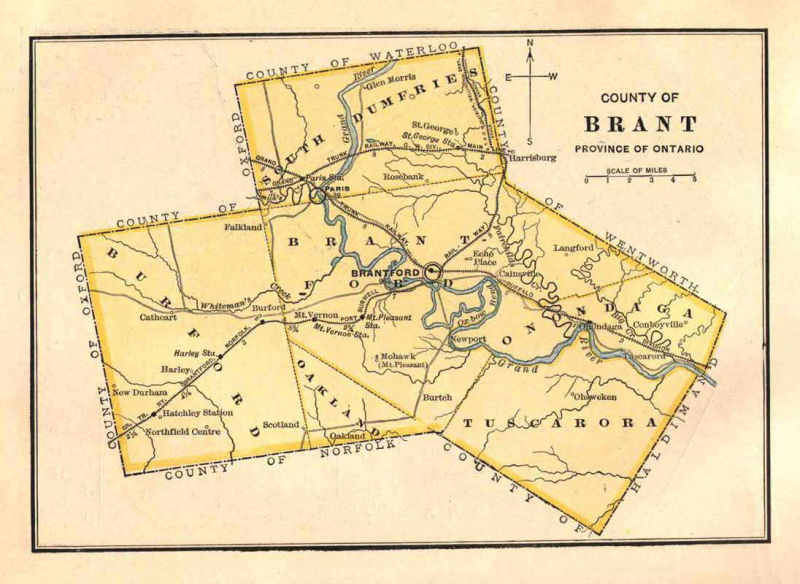 Brant County 1885