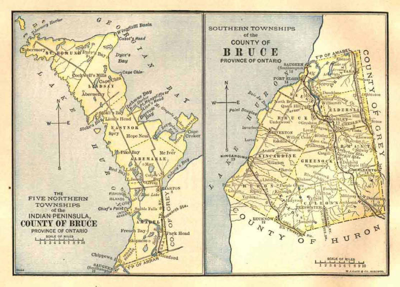 Bruce County 1885