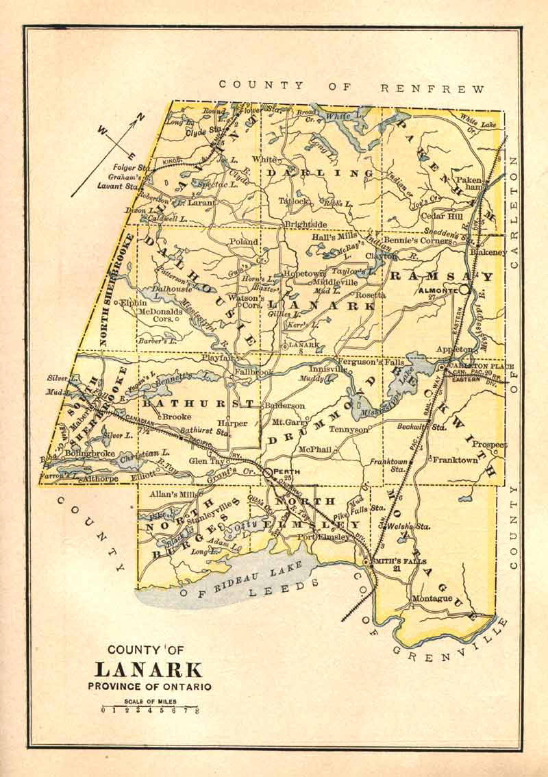 Lanark County 1885