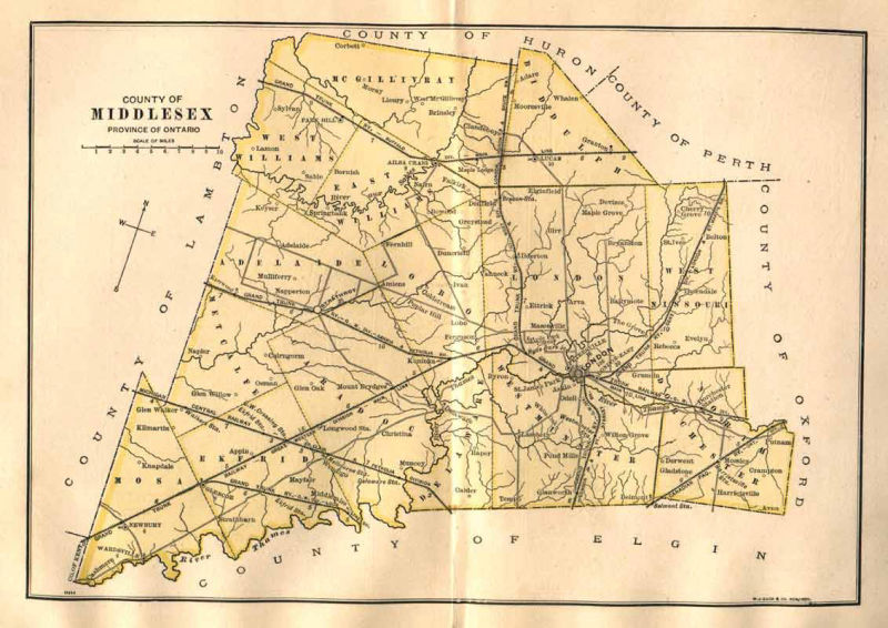 Middlesex County 1885