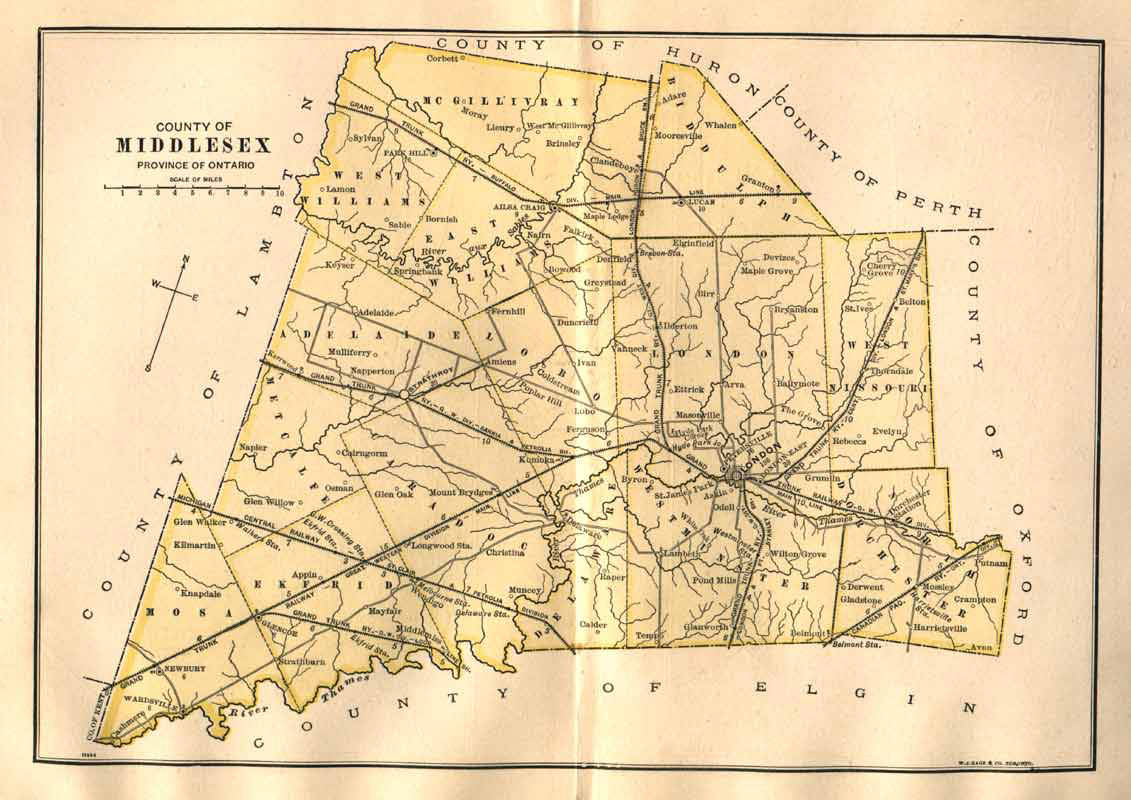 Middlesex County 1885