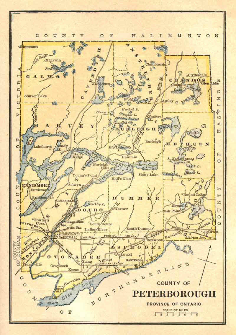 Peterborough County 1885