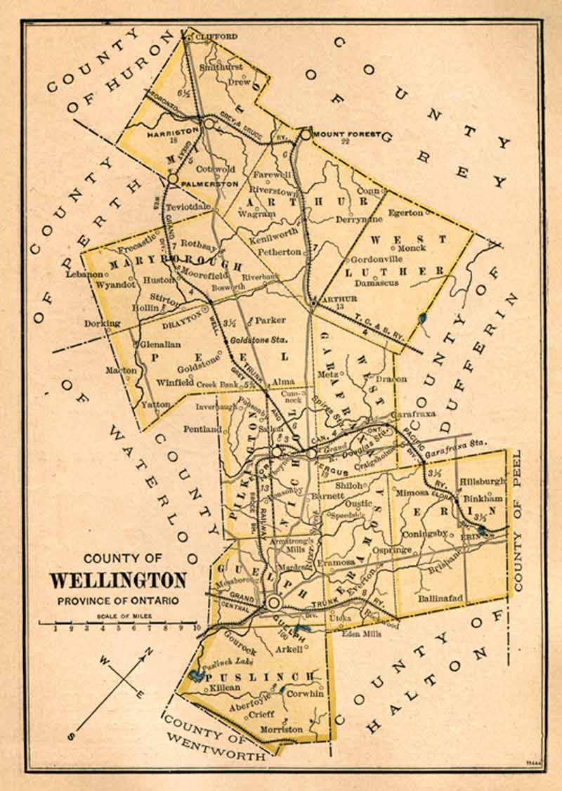 Wellington County 1885